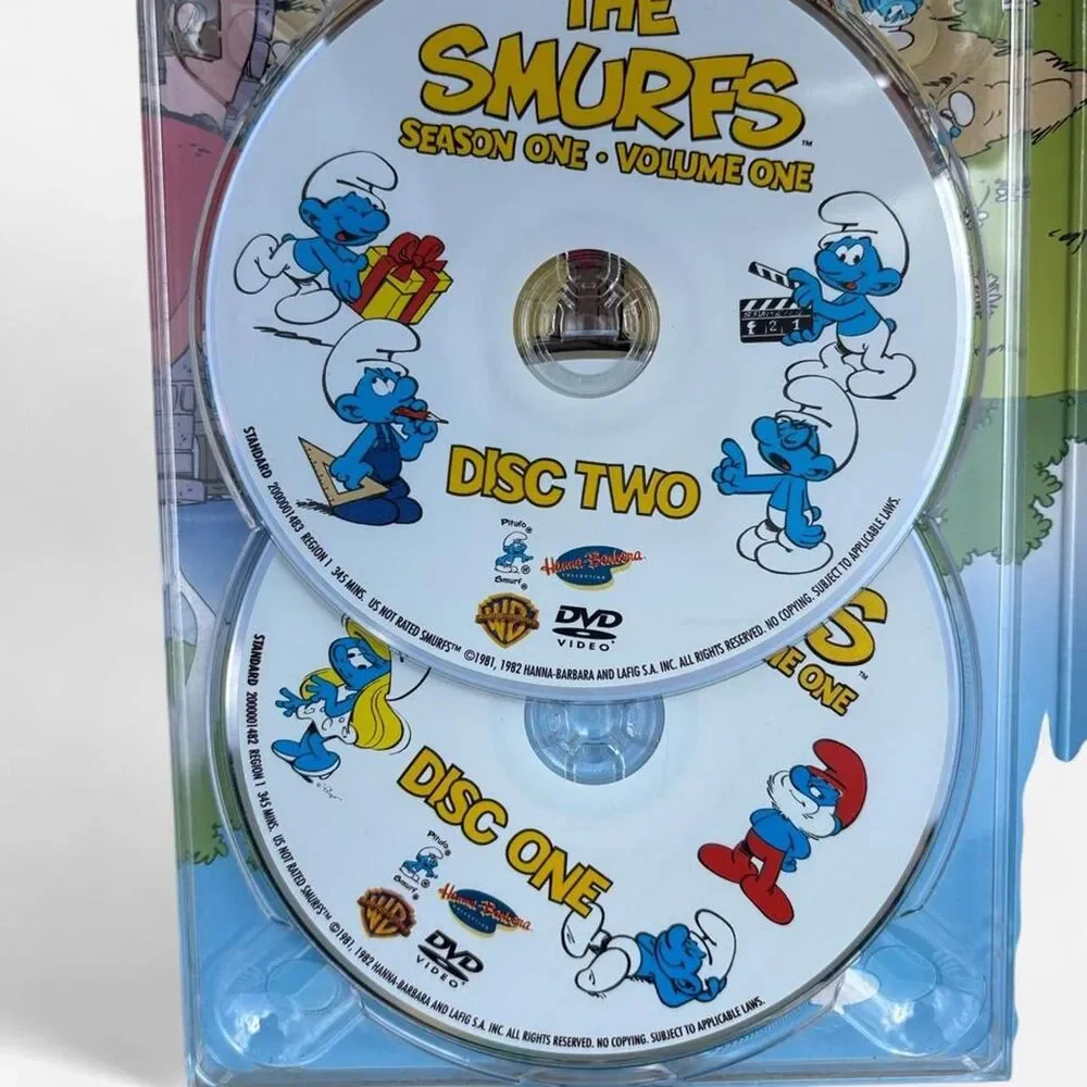 Smurfs DVD Season One Volume 1 1981 1982